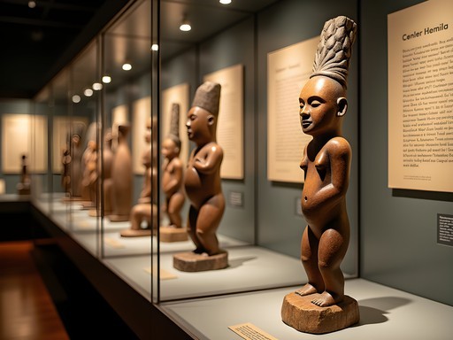 Indigenous artifacts in the Cordillera Gallery at BenCab Museum