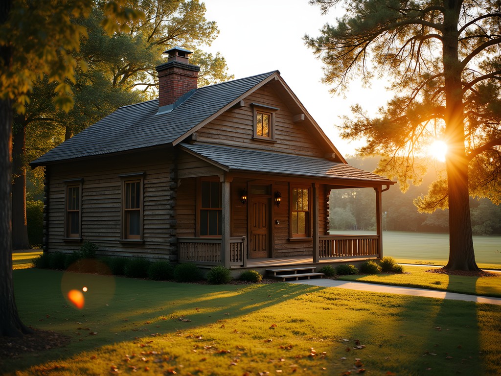 W.C. Handy Birthplace Museum cabin in Florence, Alabama