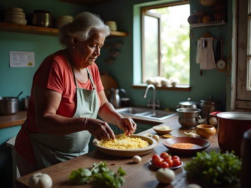 Traditional Antiguan cooking class in a local Liberta home kitchen
