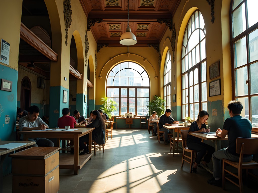 Art deco architecture and young Filipino artists in Manila's Escolta district