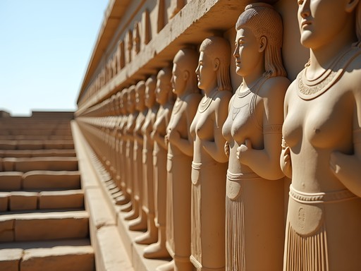 Detailed relief carvings on eastern stairway of Apadana Palace showing ancient delegations