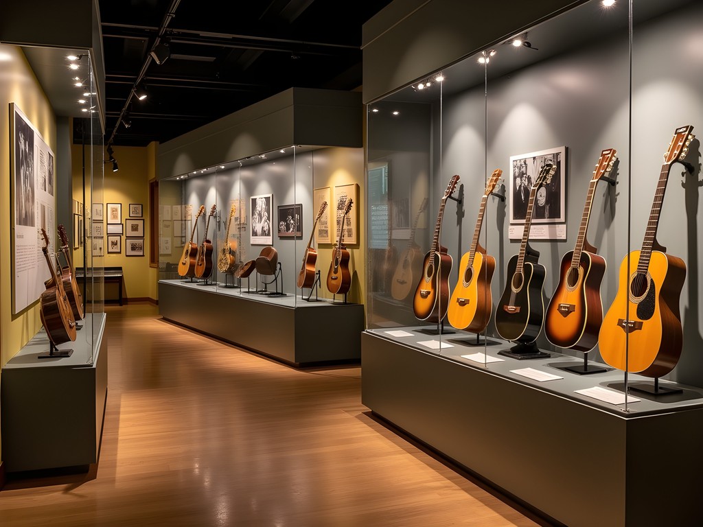 Musical exhibit at Arkansas Entertainers Hall of Fame featuring Sister Rosetta Tharpe