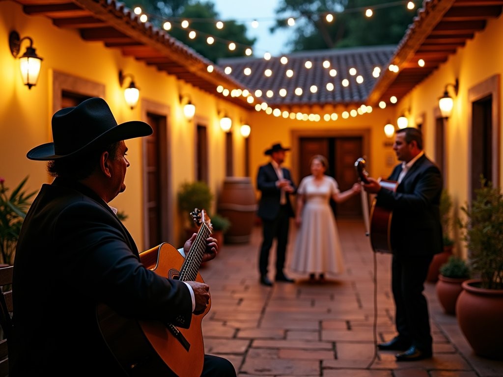 Traditional peña folklorica music performance in Tucumán