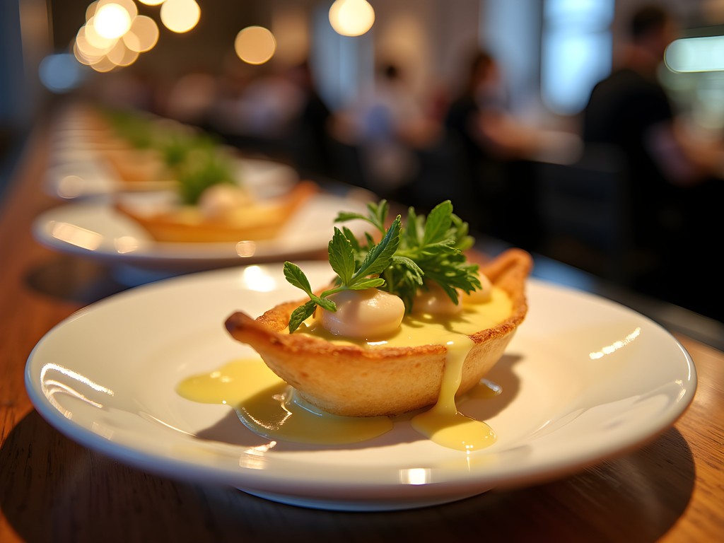 Local pintxo bar in Gros neighborhood of San Sebastian with innovative pintxo creations