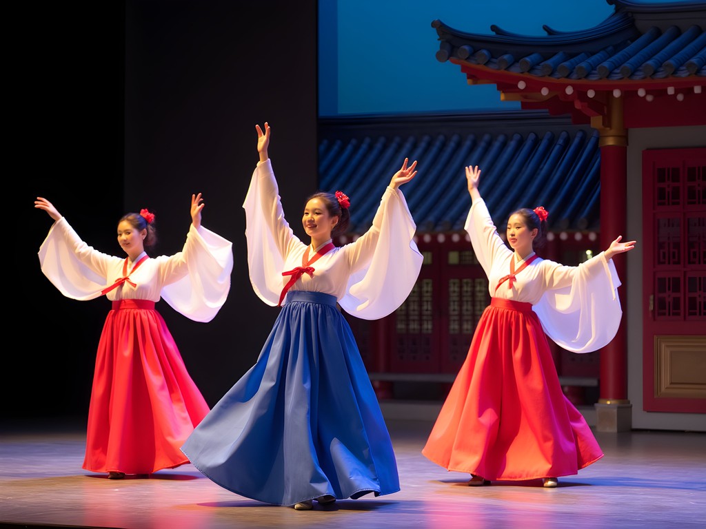 Traditional Korean dance performance at Korea House in Seoul