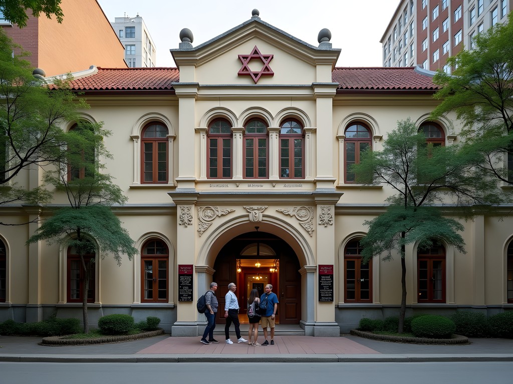 Former Ohel Moishe Synagogue now housing the Shanghai Jewish Refugees Museum