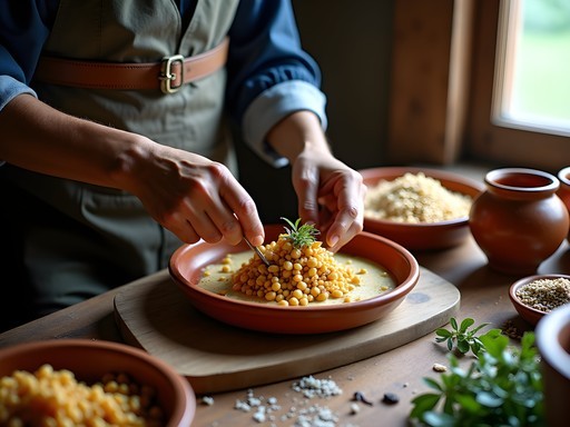 Hands-on Mapuche cooking workshop preparing traditional dishes in clay cookware