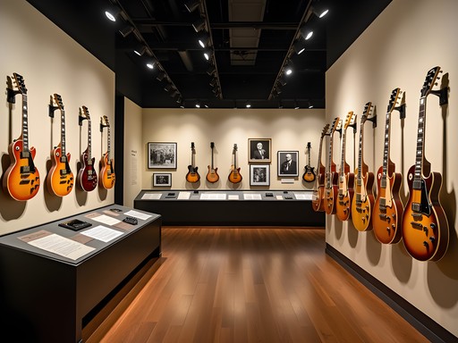 Interactive exhibit at the Les Paul Experience in Waukesha County Museum