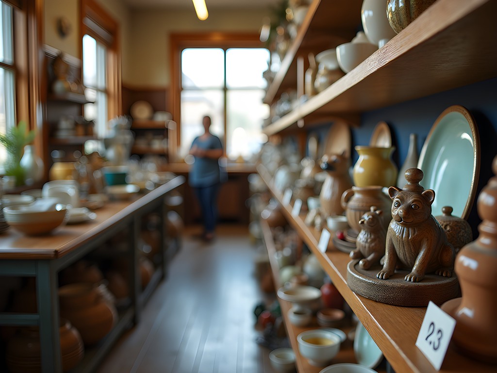 Vintage ceramic finds at Second Chance Thrift Store in Bartlett Tennessee