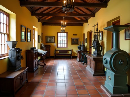 Child engaging with historical display at Museo del Tabaco in Caguas