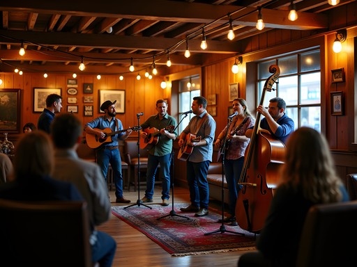 Live western music performance at historic venue in downtown Cheyenne
