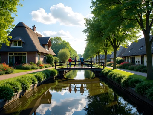 Car-Free Family Adventure: Exploring Giethoorn's Canals with Kids