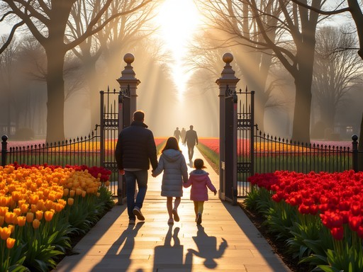 Springtime Family Adventure: Exploring Keukenhof Gardens with Children