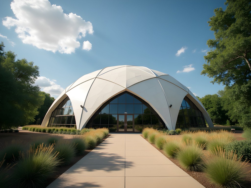 The impressive geodesic Desert Dome at Henry Doorly Zoo in Omaha