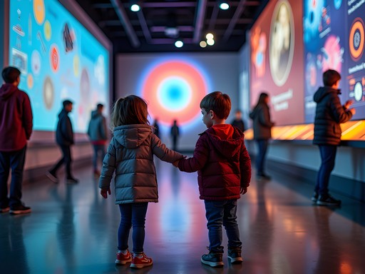 Children engaging with hands-on exhibits at Oregon Museum of Science and Industry