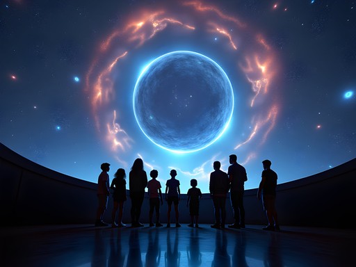 Immersive star projection at Goddard Planetarium in Roswell