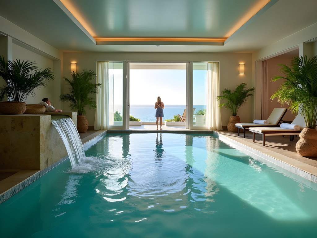 Family enjoying luxury spa day at Fairmont Southampton in Bermuda