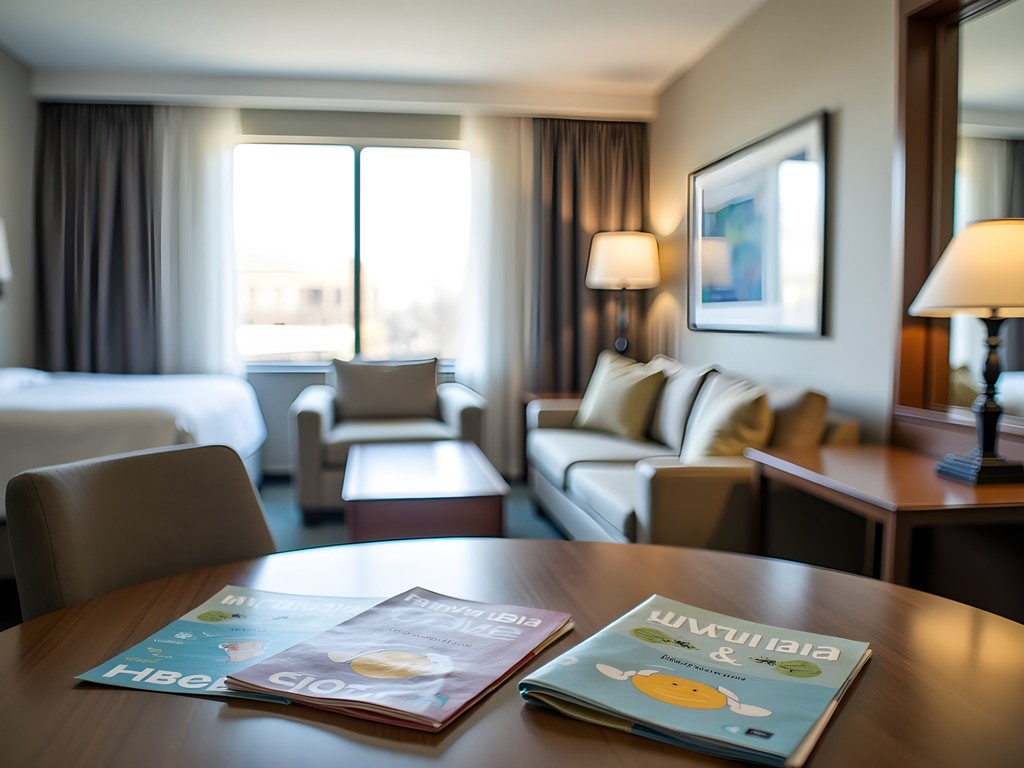 Family suite with educational activities at Hyatt Place Sterling Heights