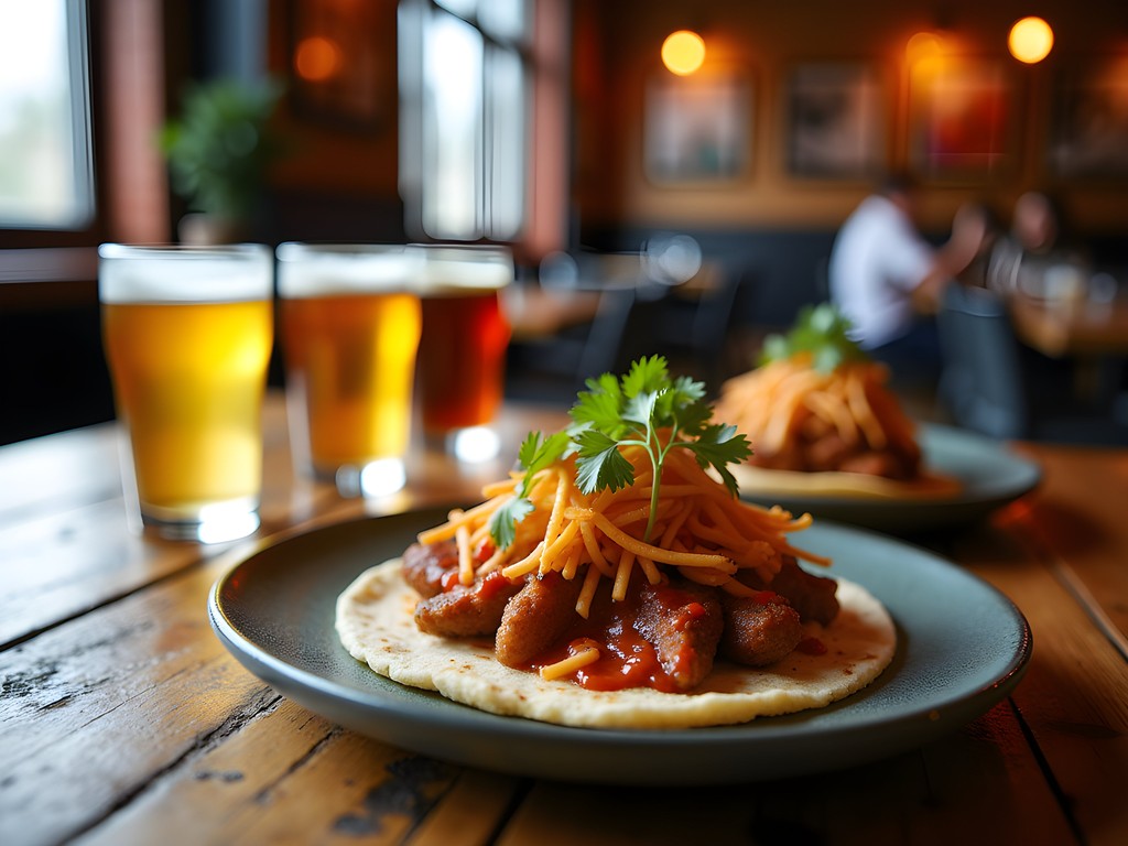 Innovative fusion dishes from Newark restaurants showing cultural crossover
