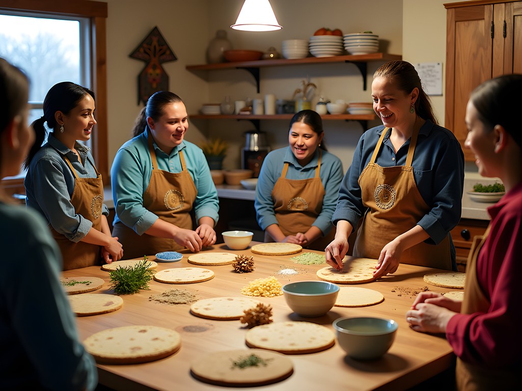 Hands-on Native American cooking class at Wind River Cultural Center in Riverton