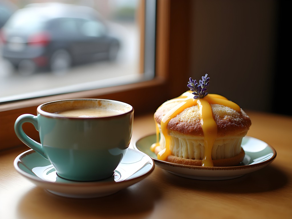 Artisanal coffee and local pastries at Blacksmith Coffee Roastery in Salina Kansas