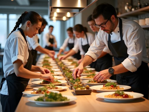 Chef preparing traditional dishes at With Love Restaurant in Syracuse