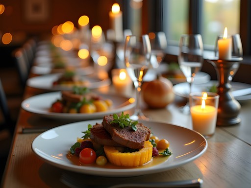 Fall harvest table spread at Topeka farm-to-table restaurant