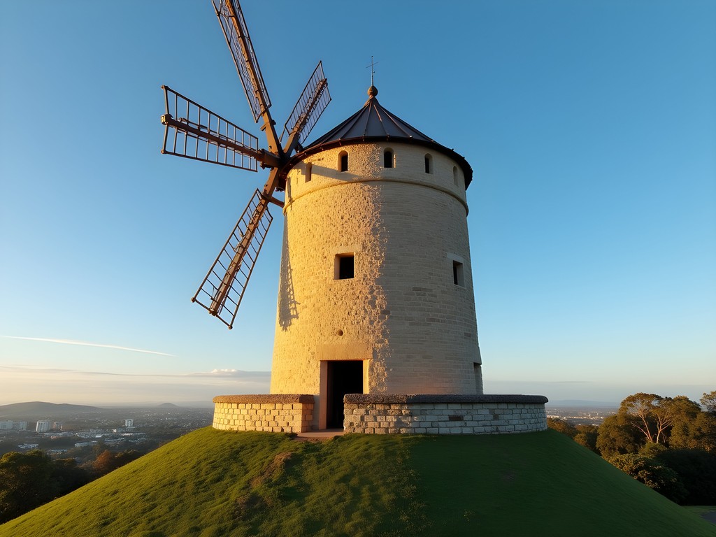 Historic Old Windmill on Wickham Terrace, Brisbane's oldest surviving European building