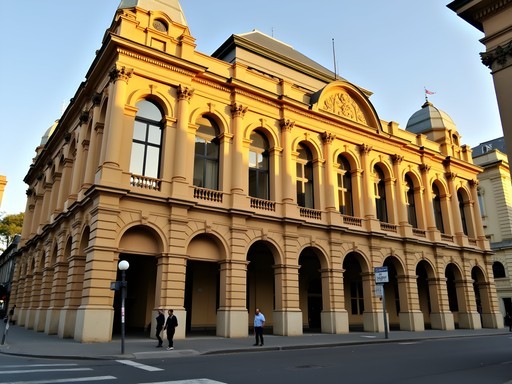 Historic Treasury Building in Brisbane showcasing Renaissance revival architecture