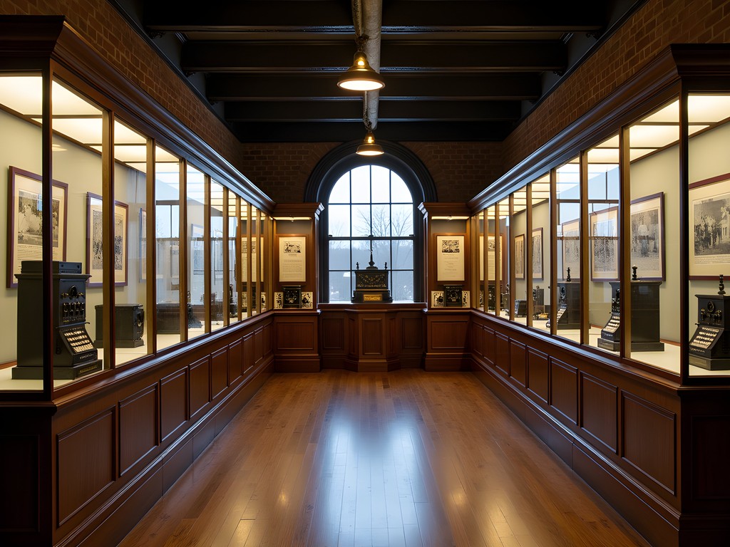 Hawthorne Works Museum exhibit showing industrial history of Cicero