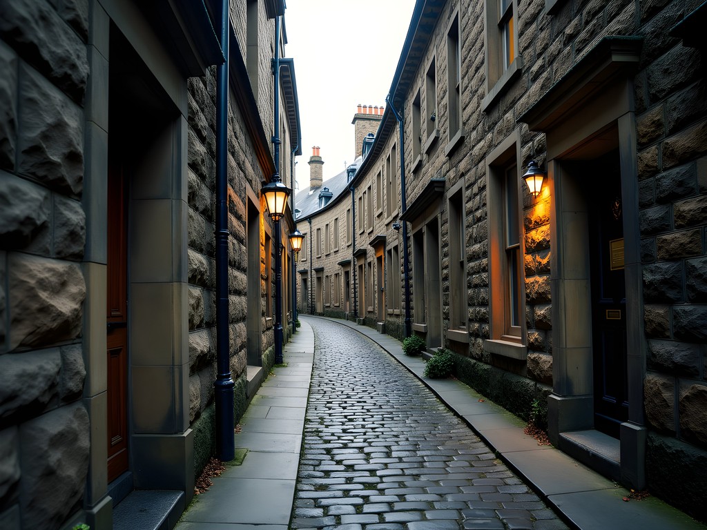 Writers' Museum entrance in Lady Stair's Close Edinburgh