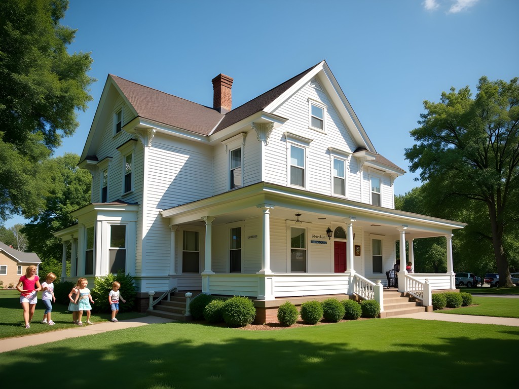 Victorian-era Campbell House at the Myra Museum complex in Grand Forks