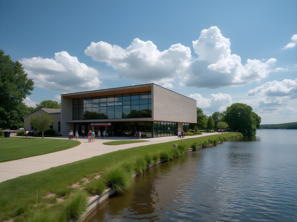 Neville Public Museum along the Fox River in Green Bay