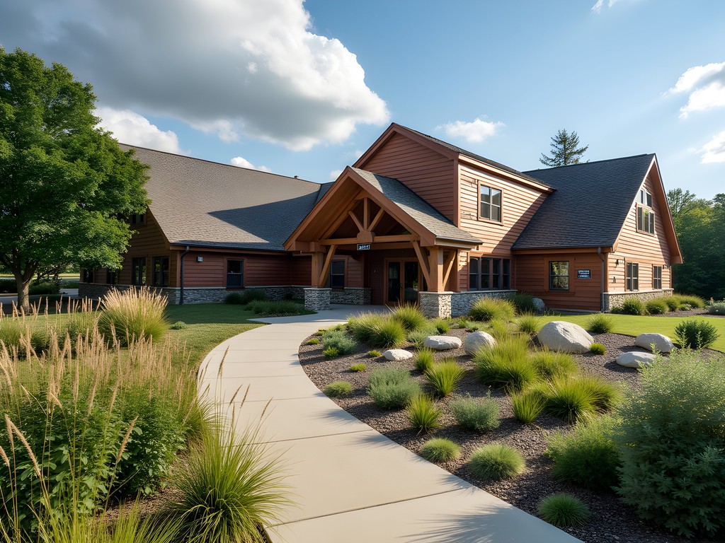 Exterior of the Oneida Nation Museum near Green Bay, Wisconsin