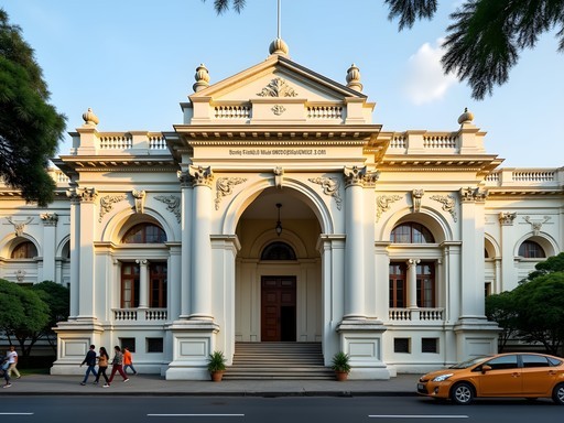 Bank Indonesia Museum showcasing Dutch colonial architectural adaptations to tropical climate