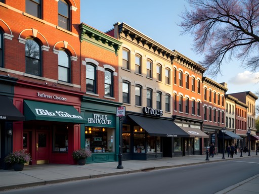 Historic buildings in the 18th and Vine District of Kansas City