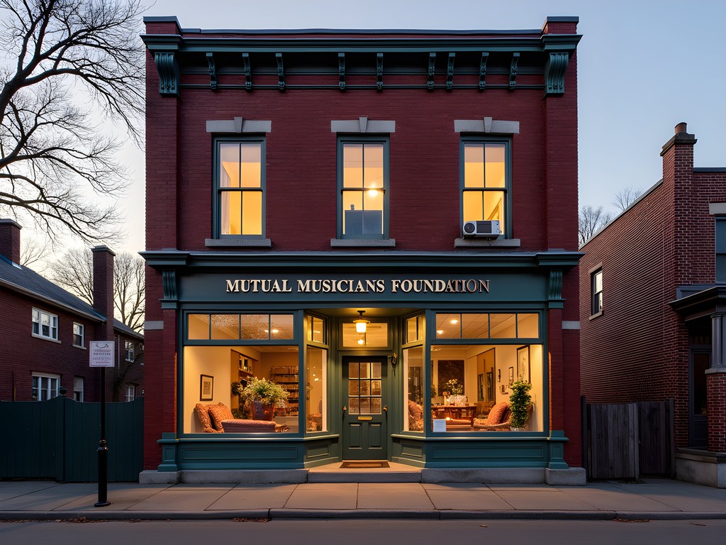 Historic Mutual Musicians Foundation building in Kansas City