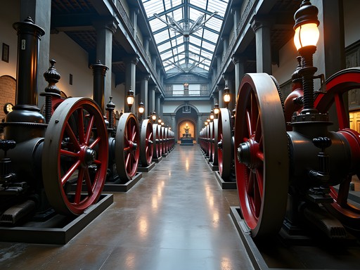 Working steam engines at Manchester's Science and Industry Museum