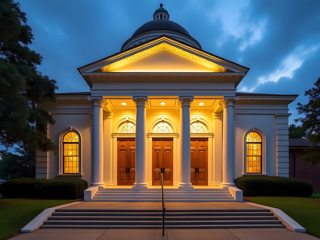 Historic Temple Beth Israel in Meridian, Mississippi