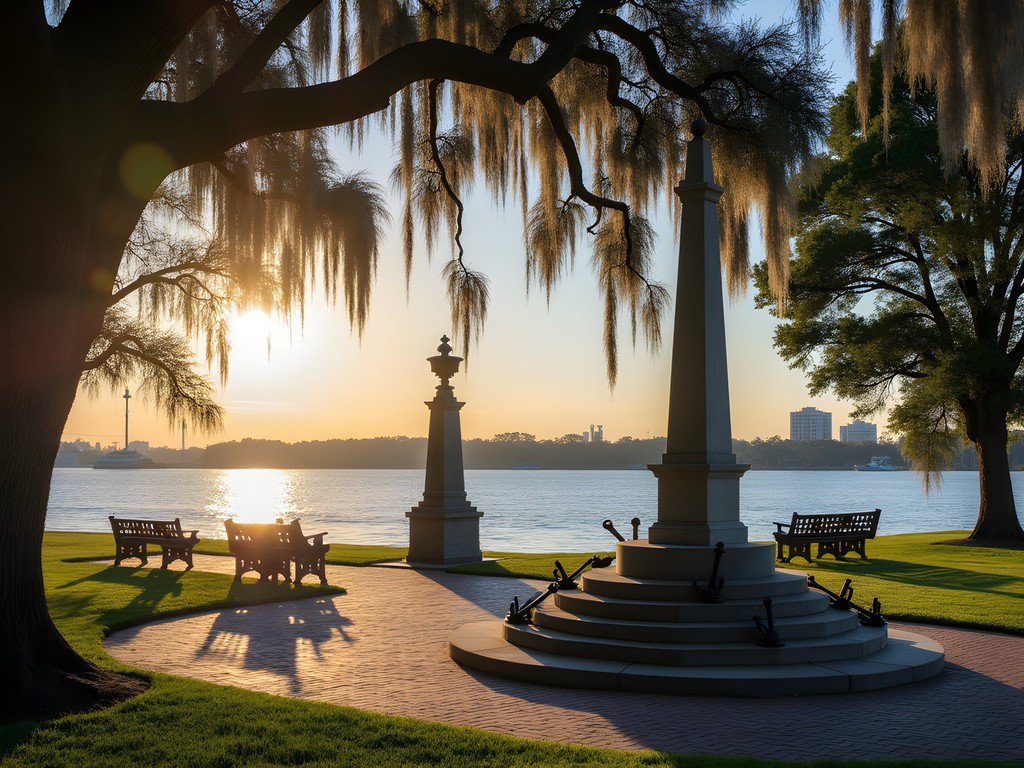 Greater Charleston Naval Base Memorial at Riverfront Park