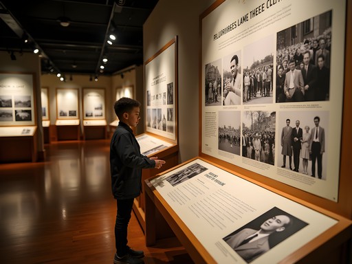 Interactive exhibits at Arkansas Civil Rights Museum in Pine Bluff