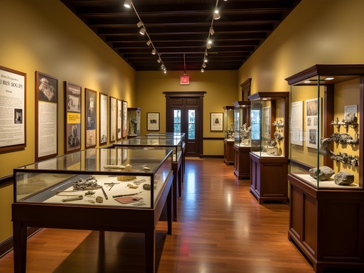 Gold Rush artifacts display at The Haggin Museum in Stockton