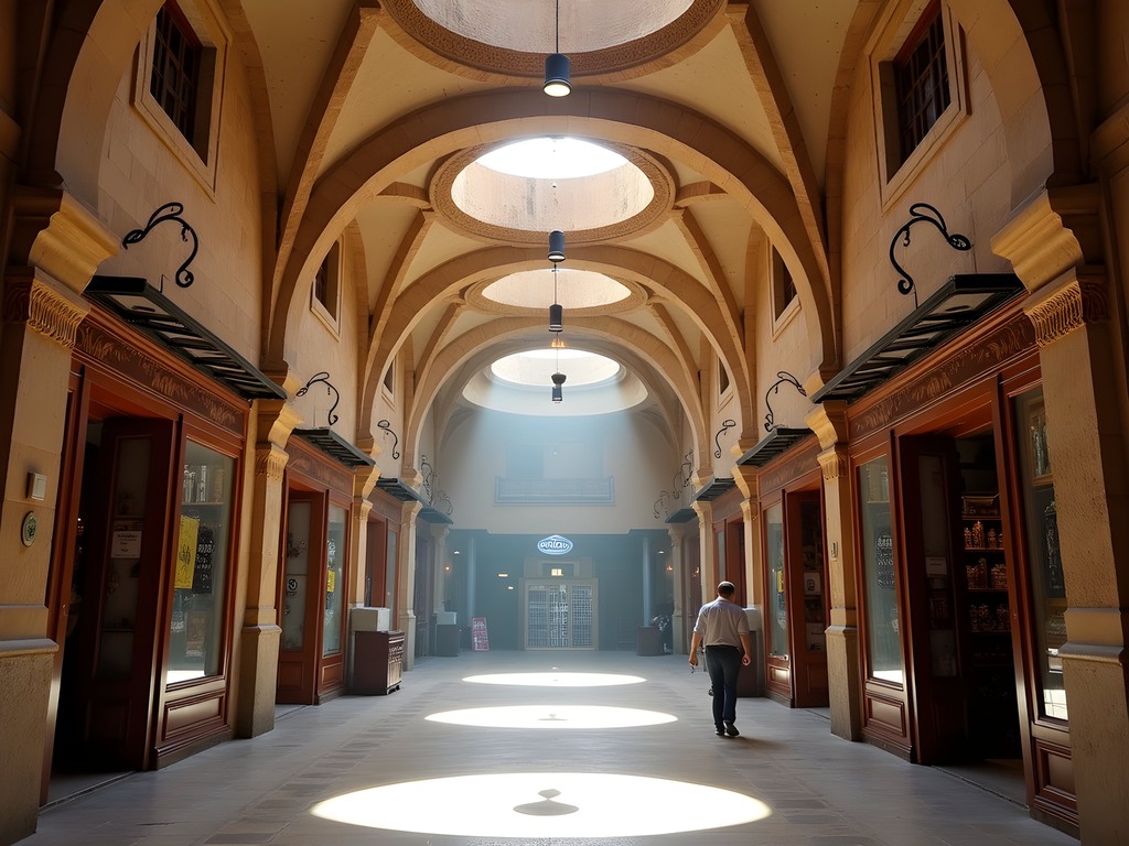 Traditional Ottoman architecture in Tripoli's historic souk