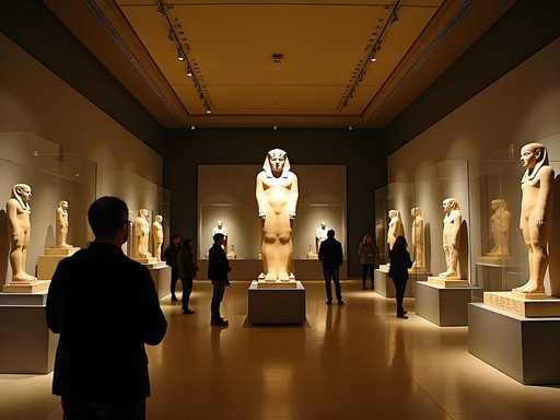 Impressive collection of Egyptian artifacts at Turin's Egyptian Museum