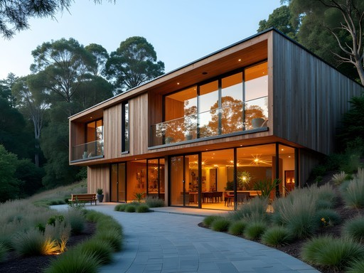 Te Uru Waitakere Contemporary Gallery's sustainable architecture nestled among native trees in Titirangi