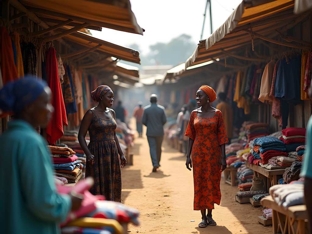 Navigating Madina Market safely in Conakry