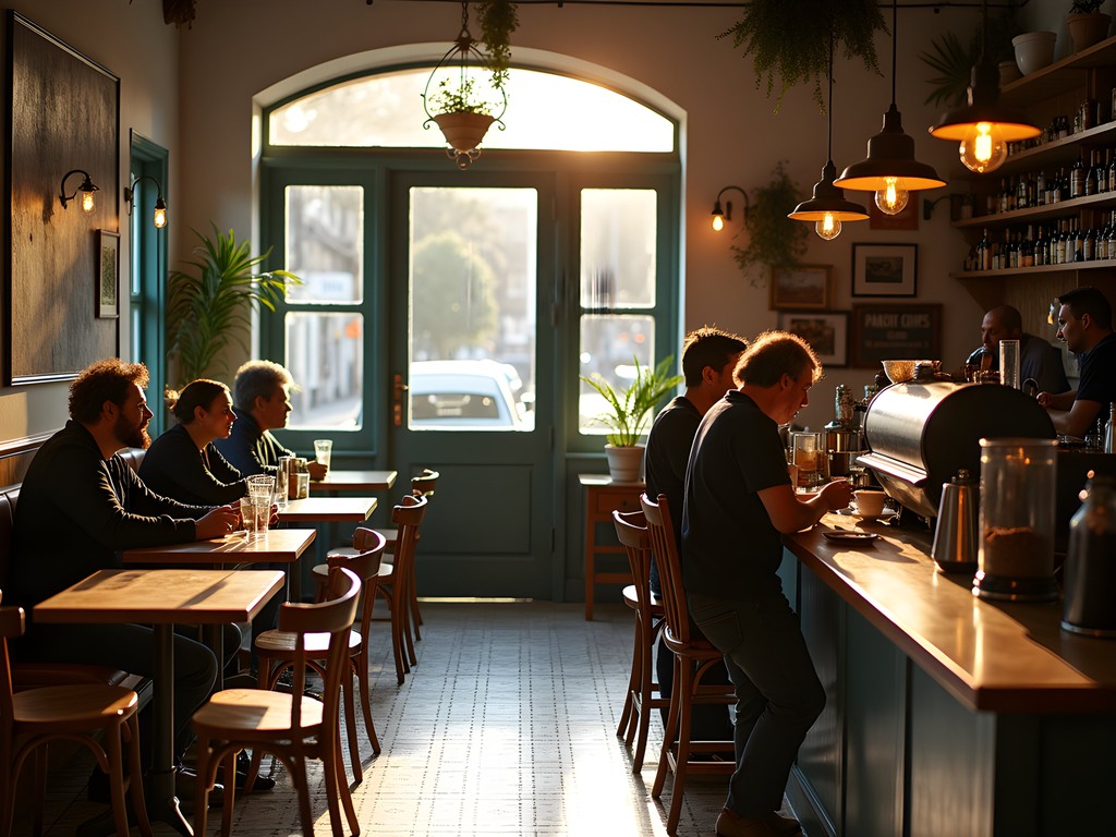 Local café scene in Colonia Escandón, Mexico City