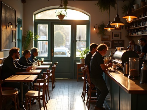 Local café scene in Colonia Escandón, Mexico City