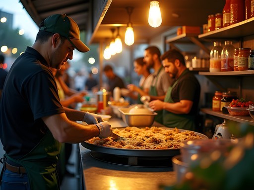 Authentic taquería in Narvarte neighborhood of Mexico City