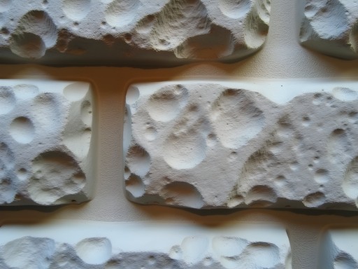 Close-up of traditional lime mortar joints in Quebec City historic stone wall showing preservation technique